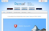 Hiboo Media: Dermyal website