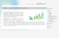Hiboo Media: Exfolderm website